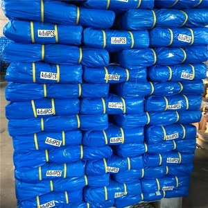 Tissu tissé en plastique bleu et blanc, bâche de voiture, tente pare-soleil, tente de camion, bâche de <span class=keywords><strong>garage</strong></span> avec œillets, bâche vietnamienne très vendue en Afrique - Product Image 6