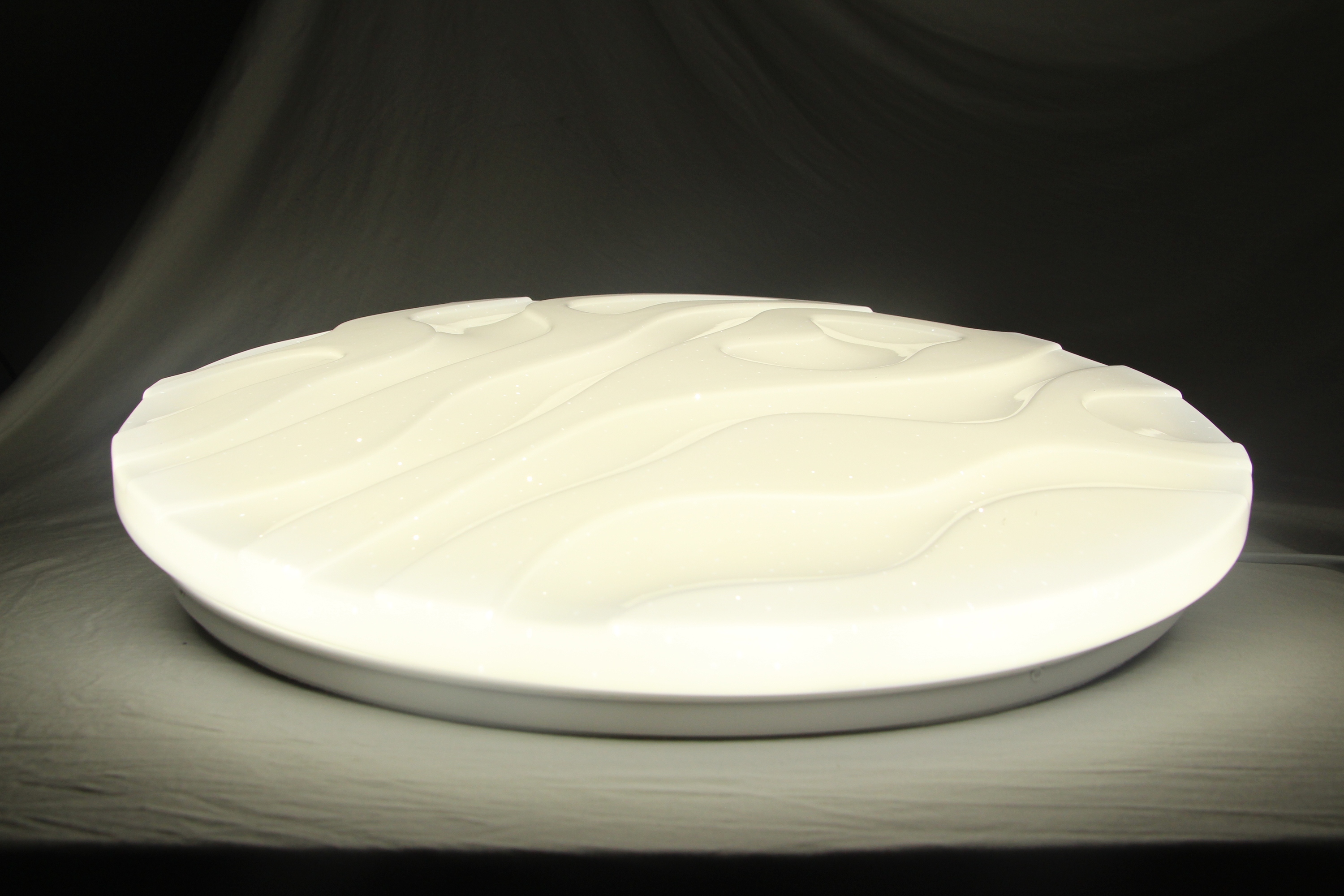Pop White Round Ceiling Lamp Bedroom Living Room Surface Mounted 3CCT Adjustable LED Panel Light for Home · image 3