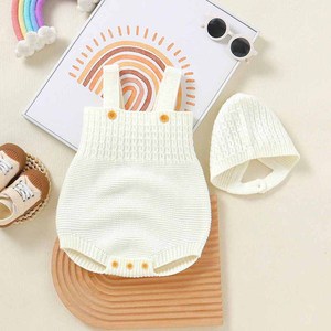 2023 Mimixiong pagliaccetti lavorati a maglia con cappello Design carino per lo stile delle neonate - Product Image 2