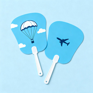 OEM tùy chỉnh in tay người hâm mộ, số lượng lớn bán buôn khuyến mại người hâm mộ nhựa cho quà tặng quảng cáo - Product Image 4