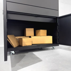 Cassetta Postale Esterna Extra-Large 180L Antiruggine Impermeabile Antifurto Autoportante per Aziende con Serratura <span class=keywords><strong>a</strong></span> Combinazione - Product Image 4