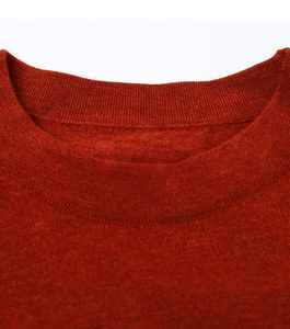 Abito <span class=keywords><strong>in</strong></span> maglione con cintura o-collo abito da donna <span class=keywords><strong>in</strong></span> <span class=keywords><strong>maglia</strong></span> <span class=keywords><strong>bordeaux</strong></span> con scollo a v da donna - Product Image 3