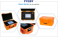 Monitor Digital de Gas radón para trabajos de construcción, herramienta de medición de radón de suelo, FYCDY