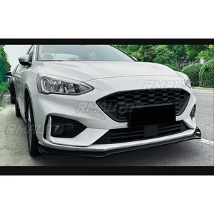 For Ford Focus MK4 ST Line 2019-2022 <b>Car</b> Front Bumper Lip Splitter <b>Diffuser</b> Body Kit Bumper Guard Protector Cover Accessories - Product Image 4