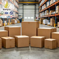 Boîte en carton ondulé double paroi robuste pour déménagement, usage domestique et professionnel, vente en gros directe usine