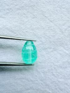 Émeraude verte Paraiba naturelle taille émeraude haute clarté pour bijoux de mariée, haute qualité ANAS GEMS d'Inde, prix de gros - Product Image 1