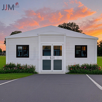 JJM Prêt à expédier Maison mobile préfabriquée 20Ft 40Ft 2 3 4 5 Chambres Villa de luxe préfabriquée pliable et extensible en conteneur