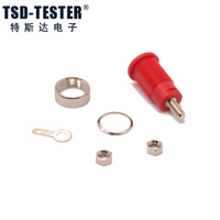 Connecteur de panneau de montage électrique 4 mm RCA industriel étanche XLR banane alimentation jack prise