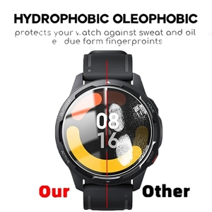Protector de pantalla para reloj inteligente Xiaomi <span class=keywords><strong>mi</strong></span> <span class=keywords><strong>watch</strong></span> <span class=keywords><strong>S1</strong></span>, película blanda a prueba de explosiones - Product Image 4