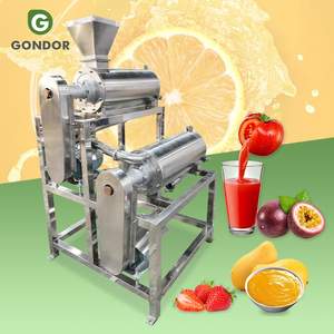 Máquina Pulpeadora Automática de un Solo Canal para Hacer Mermelada de Mango, Fresa, Manzana, Albaricoque, Aguacate y Salsa de Tomate - Product Image 1