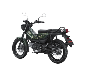 Moto tout-terrain robuste 115cc style Scrambler à double usage édition camouflage en promotion pour l'exportation - Product Image 6