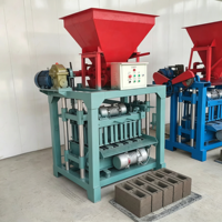 Machine manuelle de fabrication de briques creuses avec une structure simple pour les petits fabricants de briques