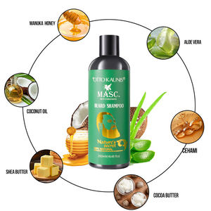 Personalizzazione Shea Moisture Conditioner <span class=keywords><strong>balsamo</strong></span> Oil Grooming Kit Shampoo per il lavaggio della barba per uomo - Product Image 5