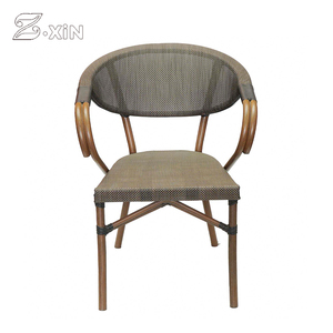 Mobilier moderne d'extérieur en fonte d'aluminium pour salle à manger <span class=keywords><strong>de</strong></span> <span class=keywords><strong>jardin</strong></span> à la française Chaise <span class=keywords><strong>de</strong></span> café <span class=keywords><strong>de</strong></span> <span class=keywords><strong>jardin</strong></span> en textile <span class=keywords><strong>de</strong></span> rotin <span class=keywords><strong>de</strong></span> bistro personnalisée en <span class=keywords><strong>promo</strong></span> - Product Image 1