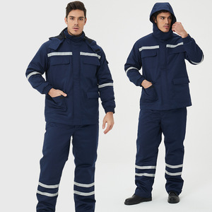 Traje de Trabajo Ignífugo Xk2023 D004, Estilo Completo, 100% Algodón, para Trabajadores Químicos, Metalúrgicos y Petroleros - Product Image 2