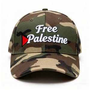 Özel logo nakış ücretsiz filistin beyzbol şapkası Camo Polyester kavisli ağız kamuflaj beyzbol kapaklar erkekler için - Product Image 2