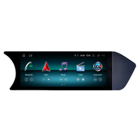 LHD RHD 8.8 inci Wireless CarPlay Auto GPS 64GB Dashboard Digital Mobil untuk Pemutar Radio Multimedia Mercedes-Benz C-Class W204
