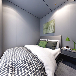 Hiện Đại Sẵn Sàng-to-Bán 20ft <span class=keywords><strong>40ft</strong></span> Prefab Vận Chuyển <span class=keywords><strong>Container</strong></span> Nhà Cho Khách Sạn Nhà Bánh Sandwich Bảng Điều Chỉnh Thép Nhà Bếp Phòng Tắm Bên Ngoài - Product Image 6