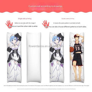 Housse de Dakimakura 50*150cm sur mesure pour Youtuber, motif Anime <span class=keywords><strong>Sexy</strong></span>, coussin de corps Otaku Hentai LB1904 - Product Image 4