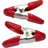 YUHANG Mini pince à ressort en acier de 1/2 pouces avec surface galvanisée et couleur de poignée personnalisable