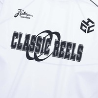 Maillot de football personnalisé pour jeunes, design streetwear, manches longues, uniforme de football pour hommes