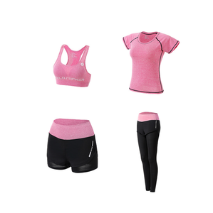 Ensemble de <span class=keywords><strong>sport</strong></span> pour femmes, combinaison de Yoga, vêtements d'entraînement, de Gym, nouvelle collection - Product Image 4