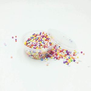 Crea tus propios juguetes locos: Kit de slime DIY esponjoso con activador, bolas de espuma y cuentas, OEM, ¡en oferta! - Product Image 4