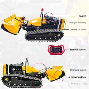 Forestry Machinery Professional Heavy-duty 40HP 50HP Forest Clearing Remote-controlled Mower <b>Machine</b> - Product Image 6