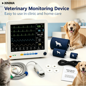 Moniteur patient, moniteur patient au chevet multi-paramètres  Moniteur de paramètres avec chariot pour usage humain et vétérinaire - Product Image 3