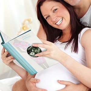 LABON Journal de grossesse avec impression de logo personnalisé My Little Bump Livre de souvenirs à <span class=keywords><strong>couverture</strong></span> rigide Cadeau pour les futures mamans - Product Image 2