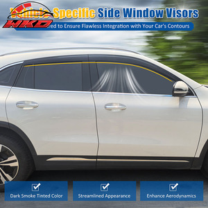 Viseras para Ventanas de Estilo Discreto con Adhesivo para Audi Q5 18-24 SQ5, Deflectores de Lluvia - Product Image 4