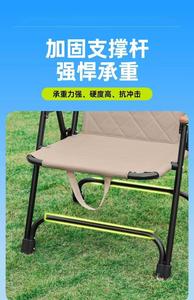 High-end Folding <b>Chair</b> Outdoor Garden <b>Chair</b> Oxford Fabric Carbon Steel Kermite <b>Chair</b> Foldable Modern Design Hotel Warehouse Use - Product Image 3