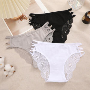 Ropa interior de encaje para <span class=keywords><strong>mujer</strong></span> Ropa interior de nylon de encaje ajustada sexy Ropa interior transparente para <span class=keywords><strong>mujer</strong></span> - Product Image 6