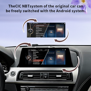 LELV Qualcomm 665 Autoradio Android con Carplay, Lettore Multimediale per BMW Serie 6 F06 F12 F13 Cic Nbt, Unità di Navigazione GPS - Product Image 6