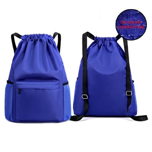 Sac à dos à cordon double épaule avec séparation humide/sec, imperméable, pour l'entraînement en extérieur et la salle de sport - Product Image 1