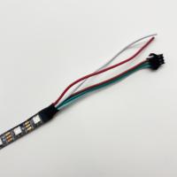 Bande LED WS2812B adressable individuellement, 5V, PCB noir, 30 60 144 LED/m, RGB programmable, couleur de rêve, étanche