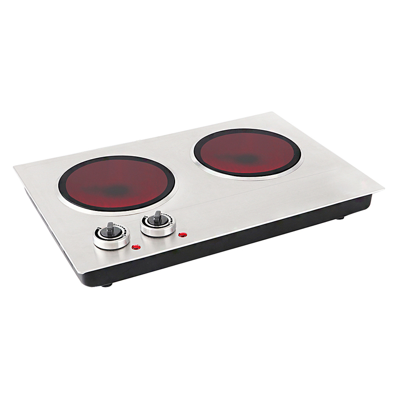 Electric Induction Cooktop Ceramic Surface Built