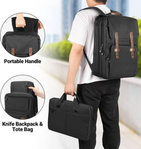 Muestra Gratuita de Bolsa Portátil Personalizada para Cuchillos de Cocina, Bolsa para Herramientas de Chef para Camping - Product Image 3