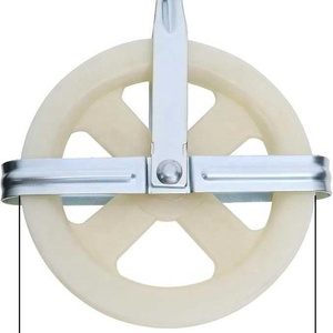 Polea para <span class=keywords><strong>Tendedero</strong></span> de Ropa Colgante de 5 Pulgadas para Exteriores, Polea de Nailon de Uso Común - Product Image 1