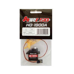 Micro Servo Power HD-1900A con Capacidad de Carga de 1.5Kg para Aviones RC - Product Image 3
