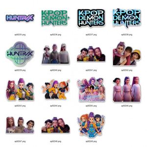 2026 gaya panas akrilik bakiak pesona K pop Demon Hunter <span class=keywords><strong>Charlie</strong></span> Kirk Breezy mangkuk XX disesuaikan grosir logo sepatu pesona - Product Image 1