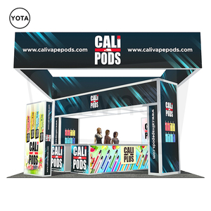 Tawns 20x20 khung nhôm LED Backlit triển lãm thương mại hiển thị đứng di động dễ dàng lắp ráp triển lãm gian hàng - Product Image 2