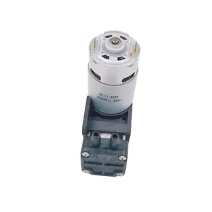 การไหล35L/M 4500Mbar แปรงไฟฟ้าแรงดันสูง Dc 24V ปั๊มสูญญากาศอากาศลูกสูบ - Product Image 2