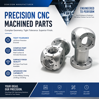 Pièces métalliques en acier inoxydable et alliage d'aluminium usinées avec précision par CNC, pour services d'usinage