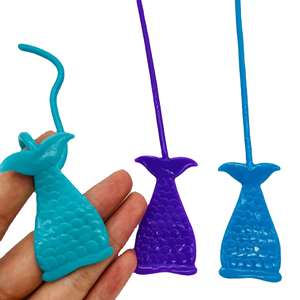Vente chaude Sticky Mermaid Tails Mains Fun Jouets colorés Faveurs de fête d'<span class=keywords><strong>anniversaire</strong></span> pour les enfants - Product Image 4