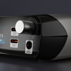 Estación de carga multipuerto GeSpeed <span class=keywords><strong>217</strong></span> W GaN 4C2A Tipo C con pantalla LCD PD 3,0 Función 100W Adaptador de cargador de computadora portátil - Product Image 4