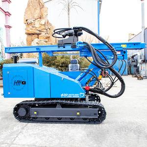 Machine d'enfoncement de pieux Solaire sur chenilles Hydraulique Photovoltaïque <span class=keywords><strong>Guardrail</strong></span> <span class=keywords><strong>Post</strong></span> Pile <span class=keywords><strong>Driver</strong></span> Multifonctionnel Solaire Pile <span class=keywords><strong>Driver</strong></span> - Product Image 5