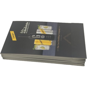 Ingrosso ristorante stampato su misura Stand Up tavolo tenda carte Menu cibo carta tenda - Product Image 3