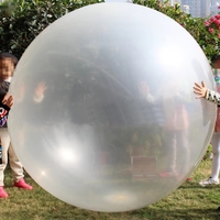 Balon Lateks Bulat Jumbo 72 Inci yang Dapat Dimasuki