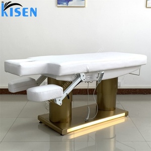 Table de massage électrique de luxe Kisen à 4 moteurs pour soins corporels complets, spa, esthétique et soins des cils - Product Image 5